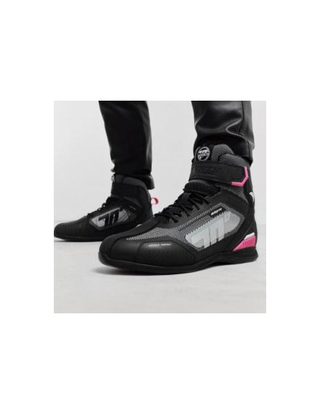 BOTA SD-BR2 VELOCE NEGRO/ROSA/BLANCO 36